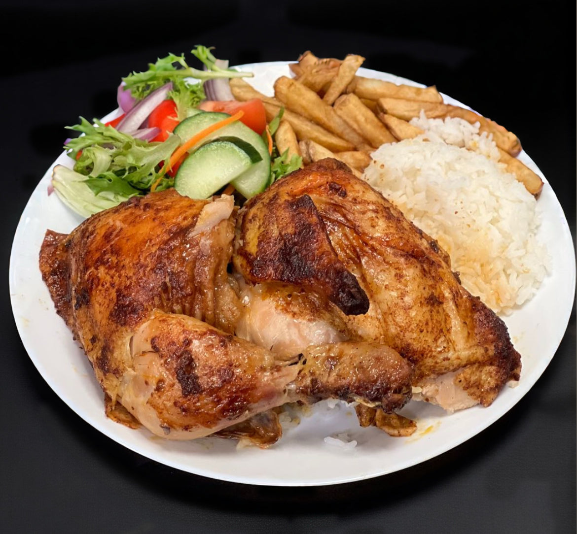 Half Chicken With Sides