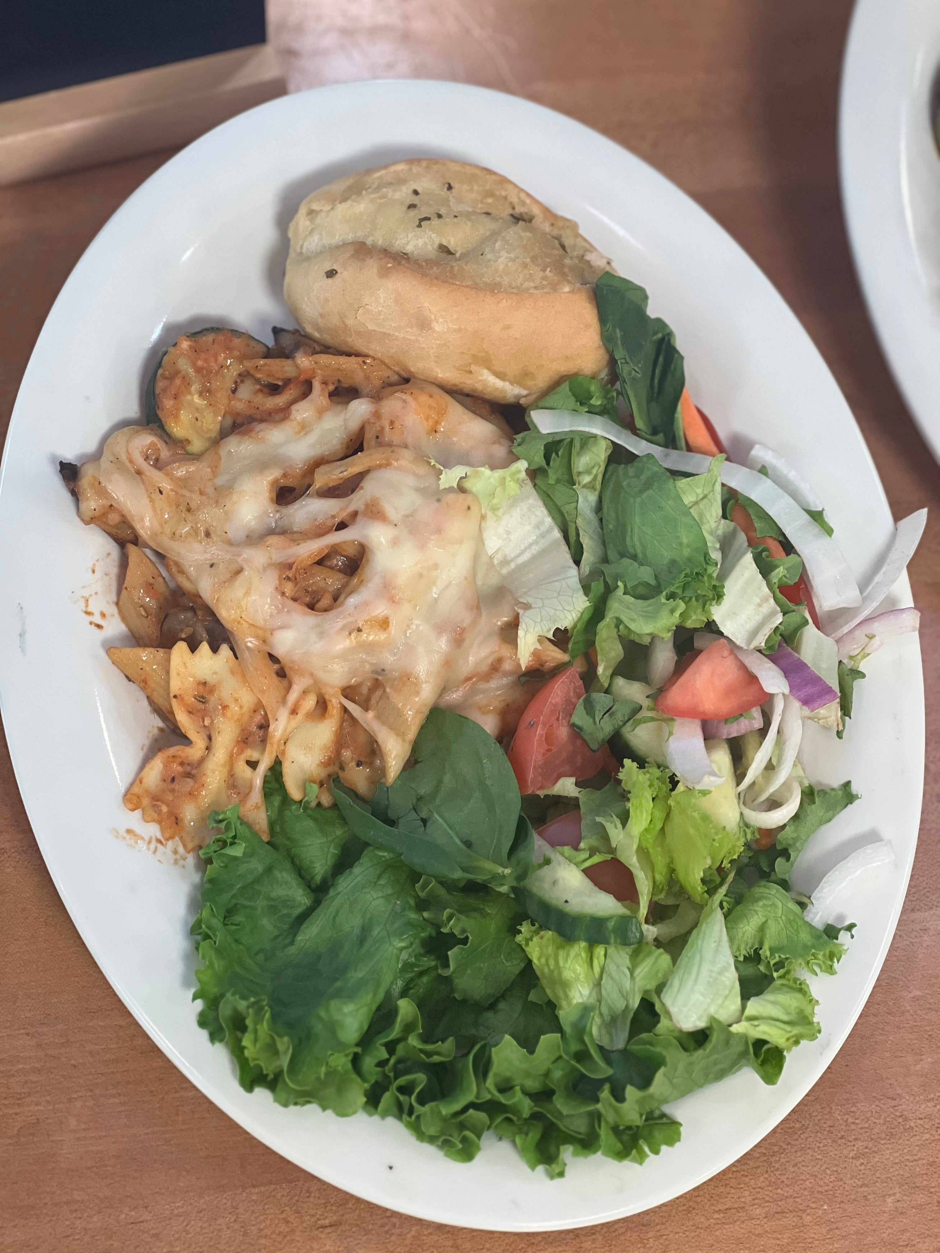 Mediterranean Style Chicken Spaghetti Pasta