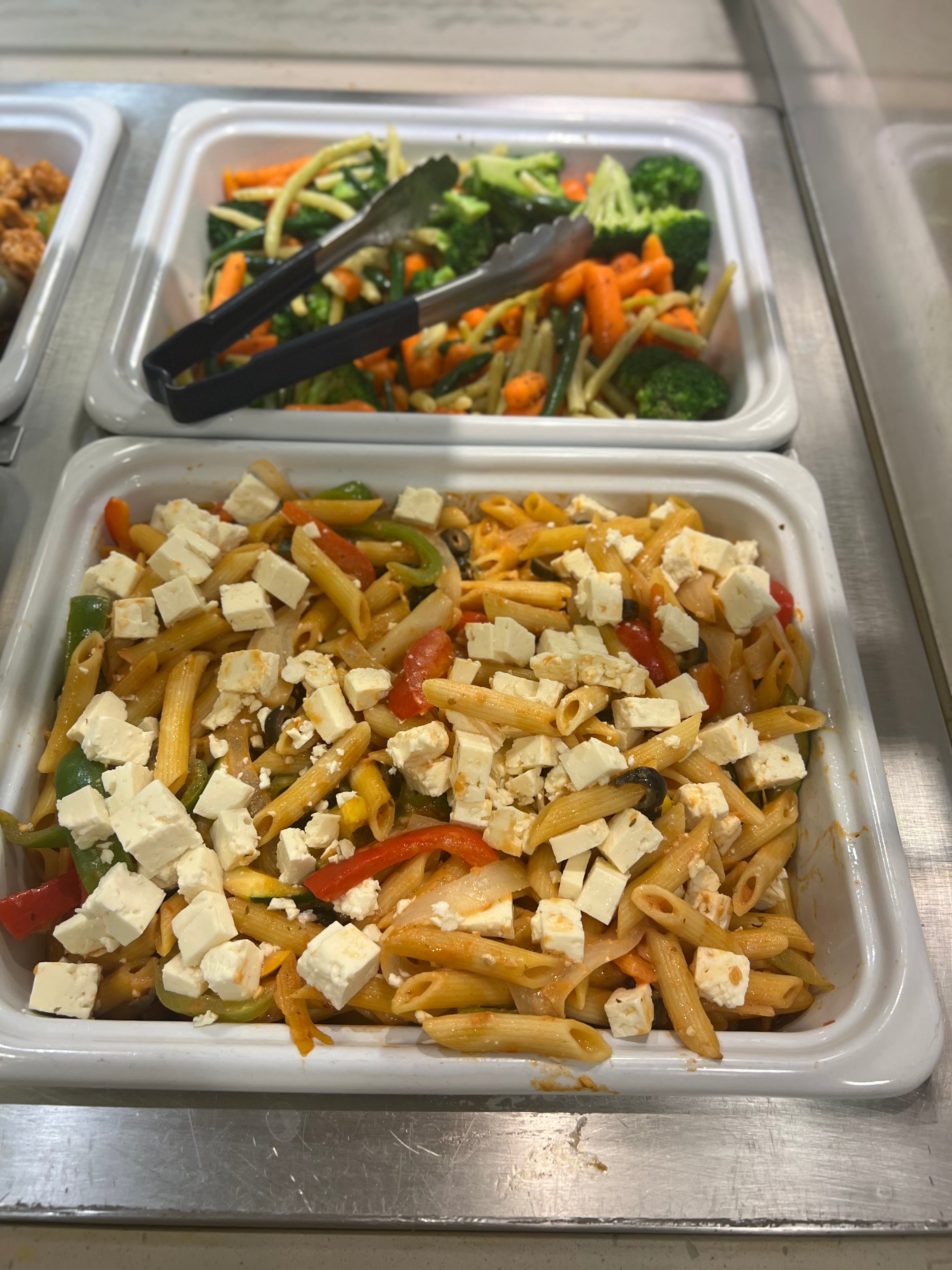 Greek Style Vegetable Pasta