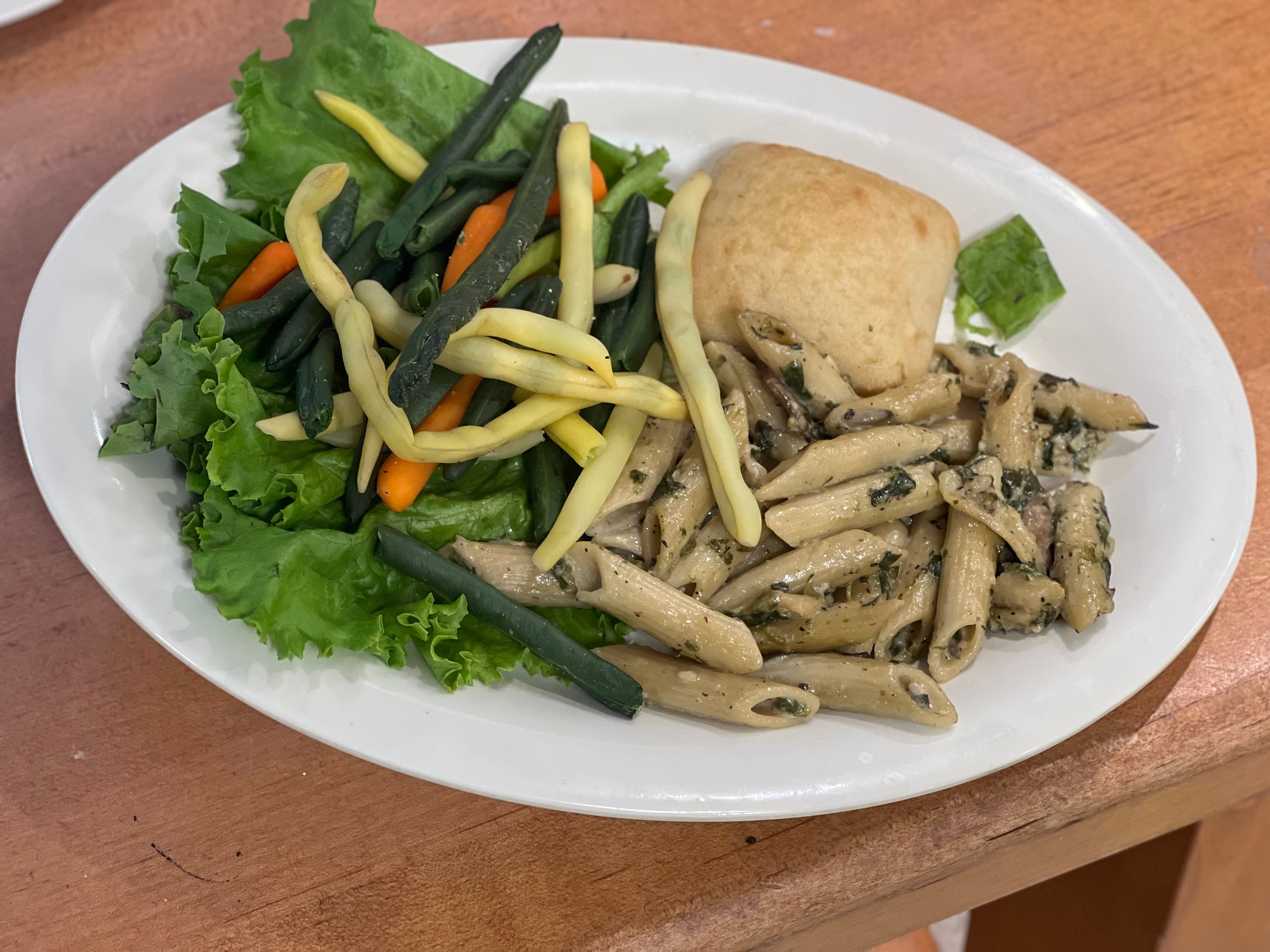 Spinach and Mushroom Pasta