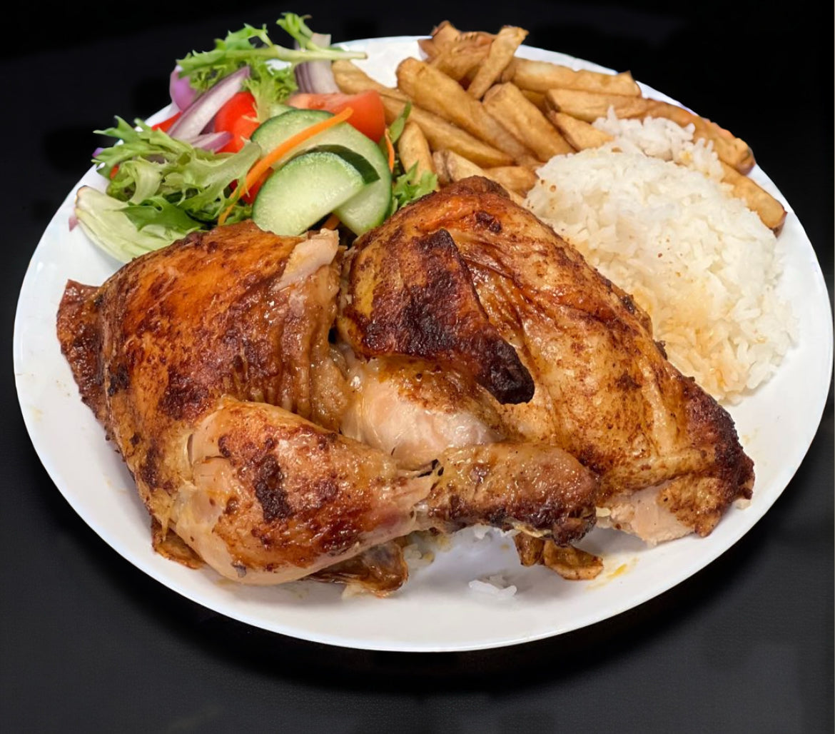 Half Chicken With Sides