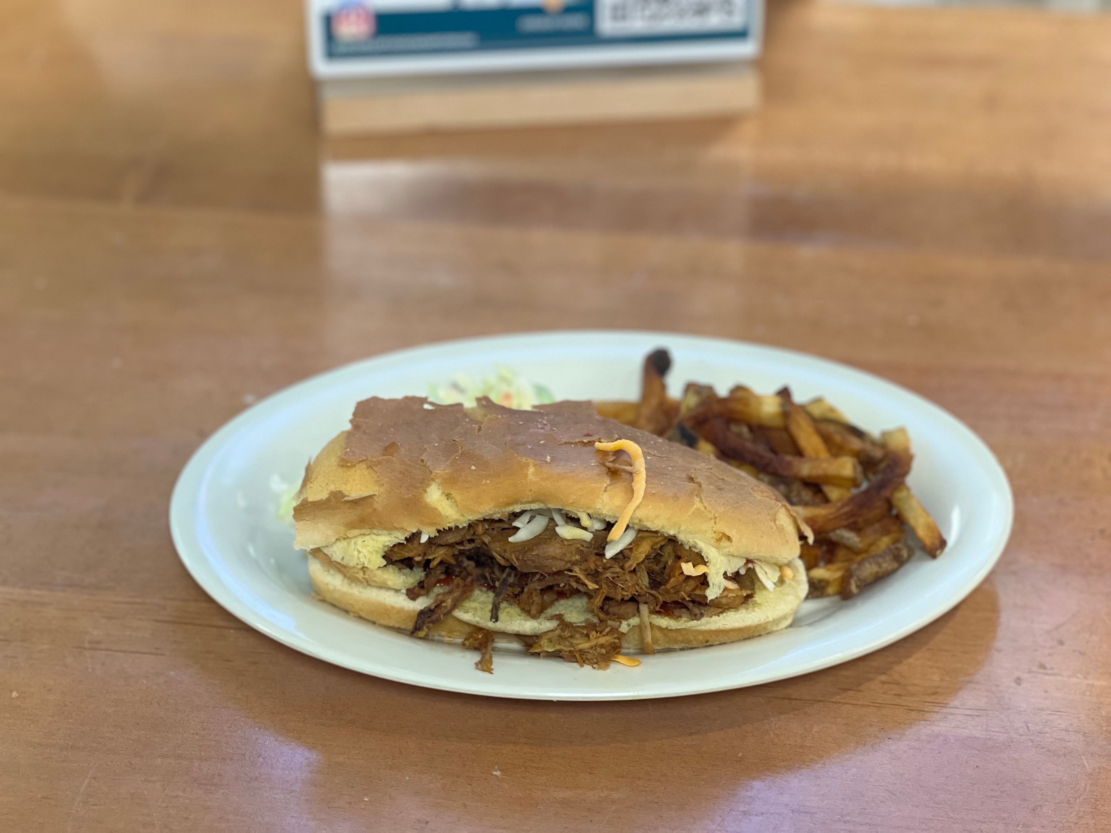 BBQ Pulled Pork Sandwich