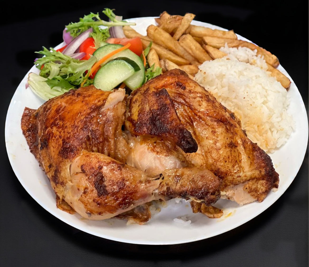 Half Chicken With Sides