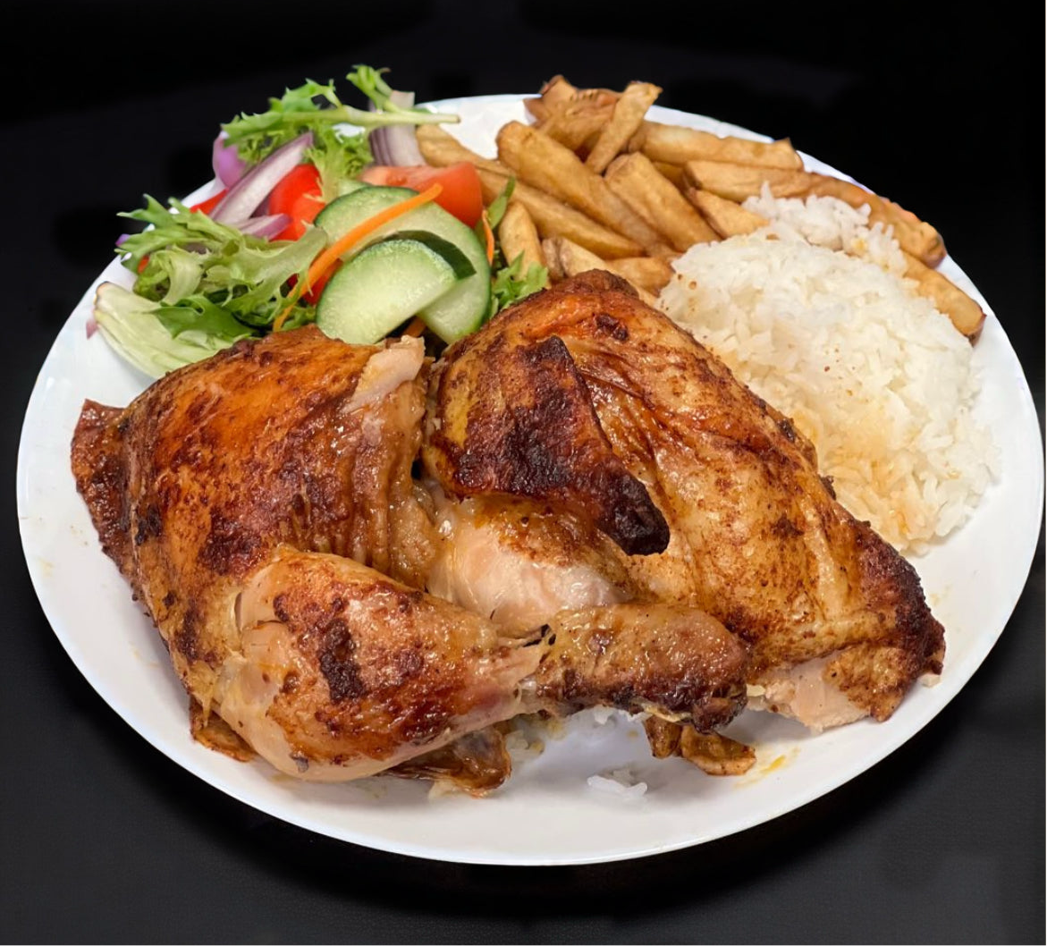 Half Chicken With Sides