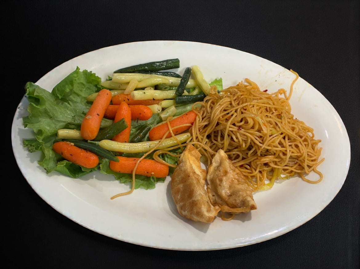 Ginger Garlic Vegetable Chowmein Noodles
