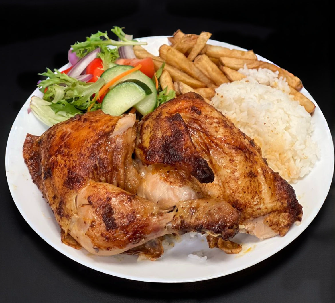 Half Chicken With Sides