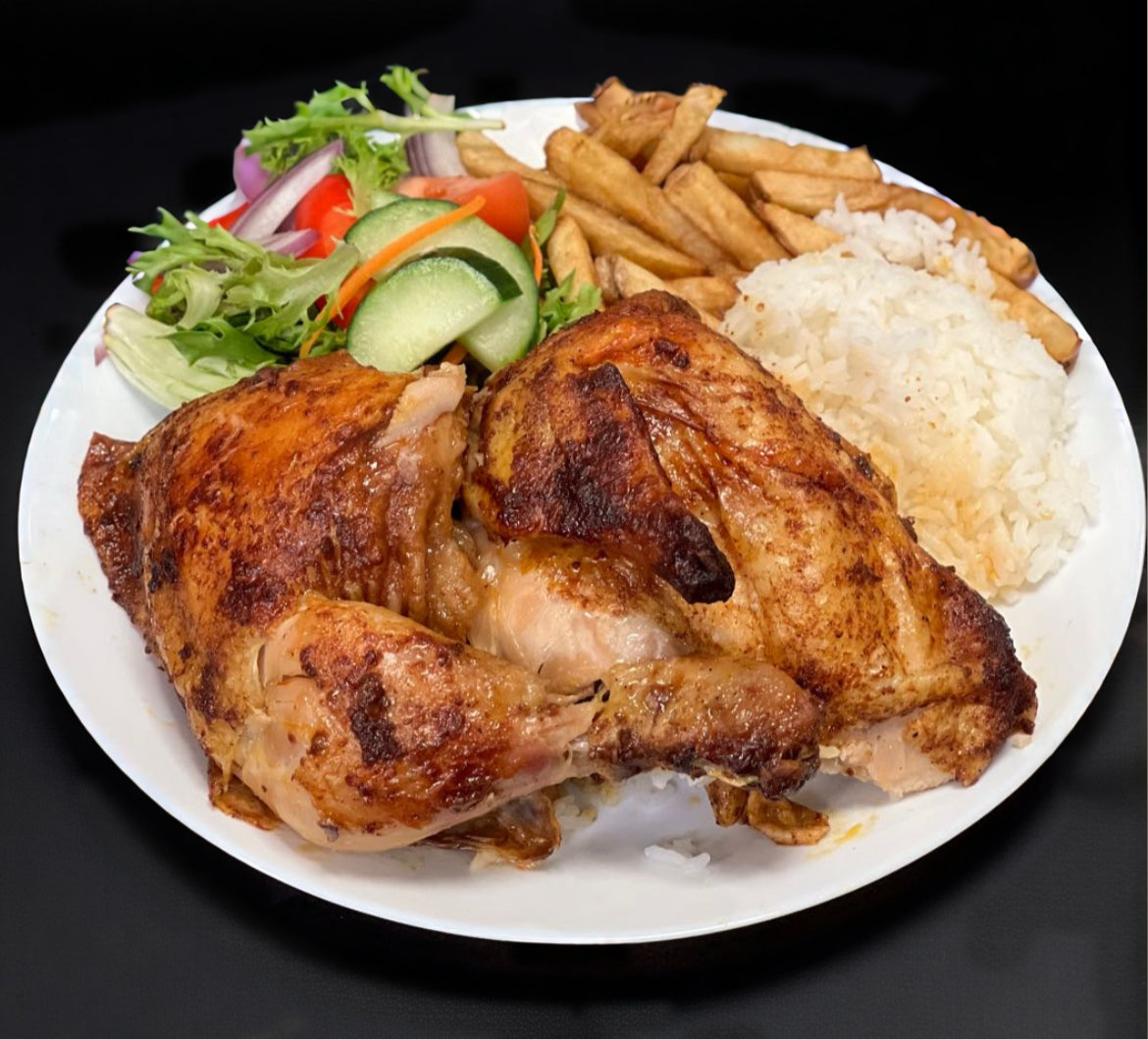 Half Chicken With Sides