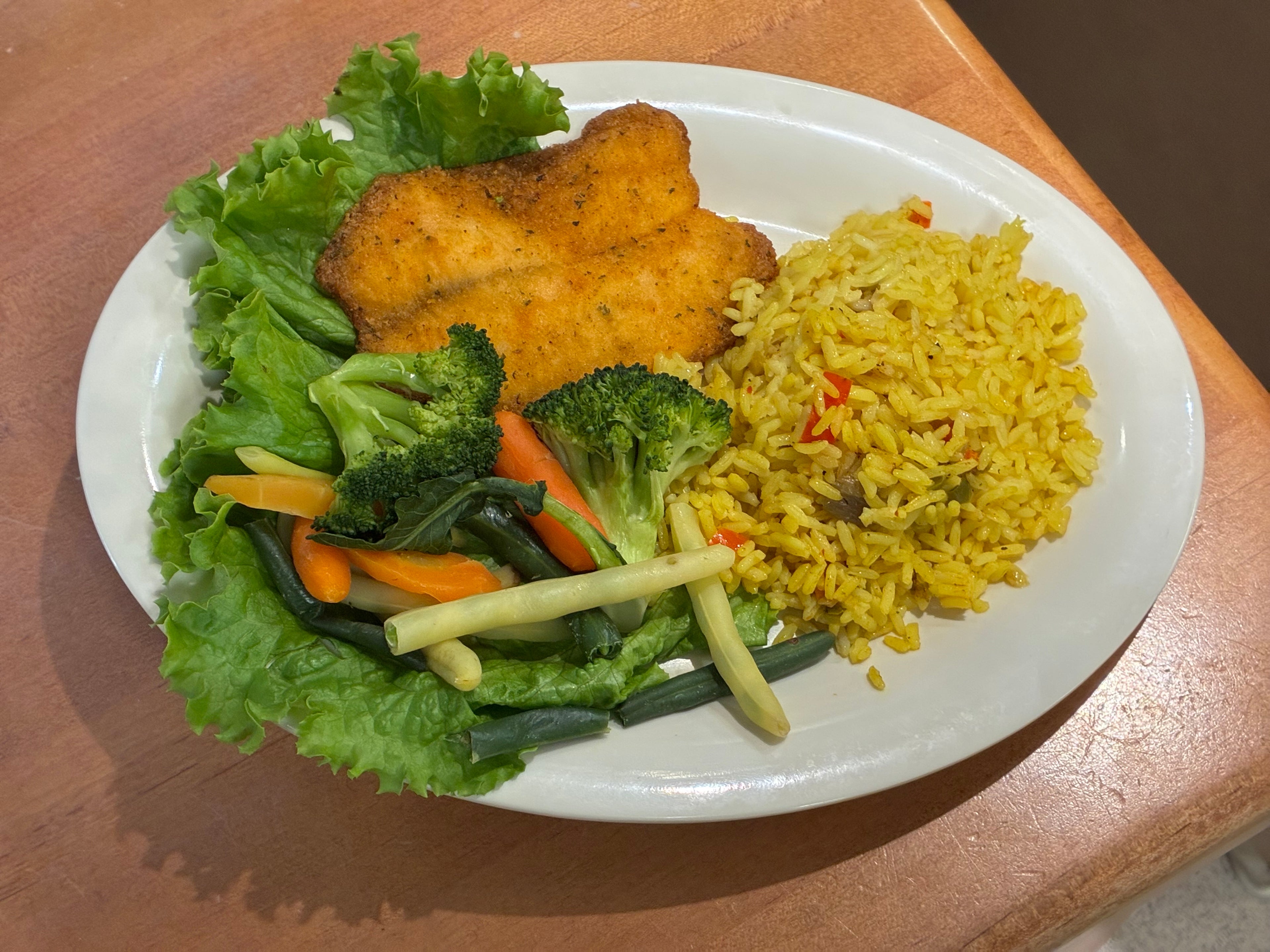 Tortilla Crusted Tilapia