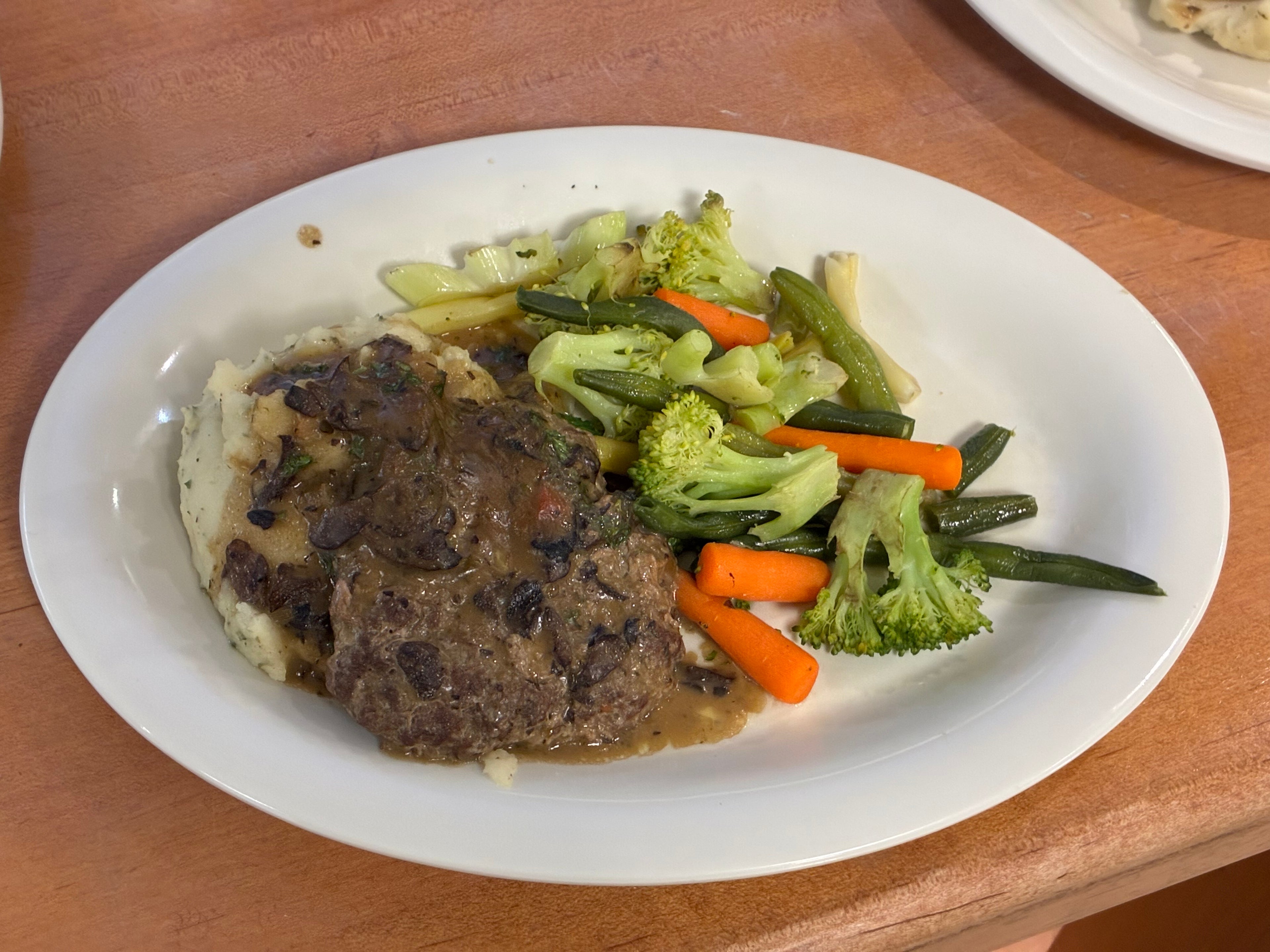 Salisbury Steaks with Mushroom Sauce