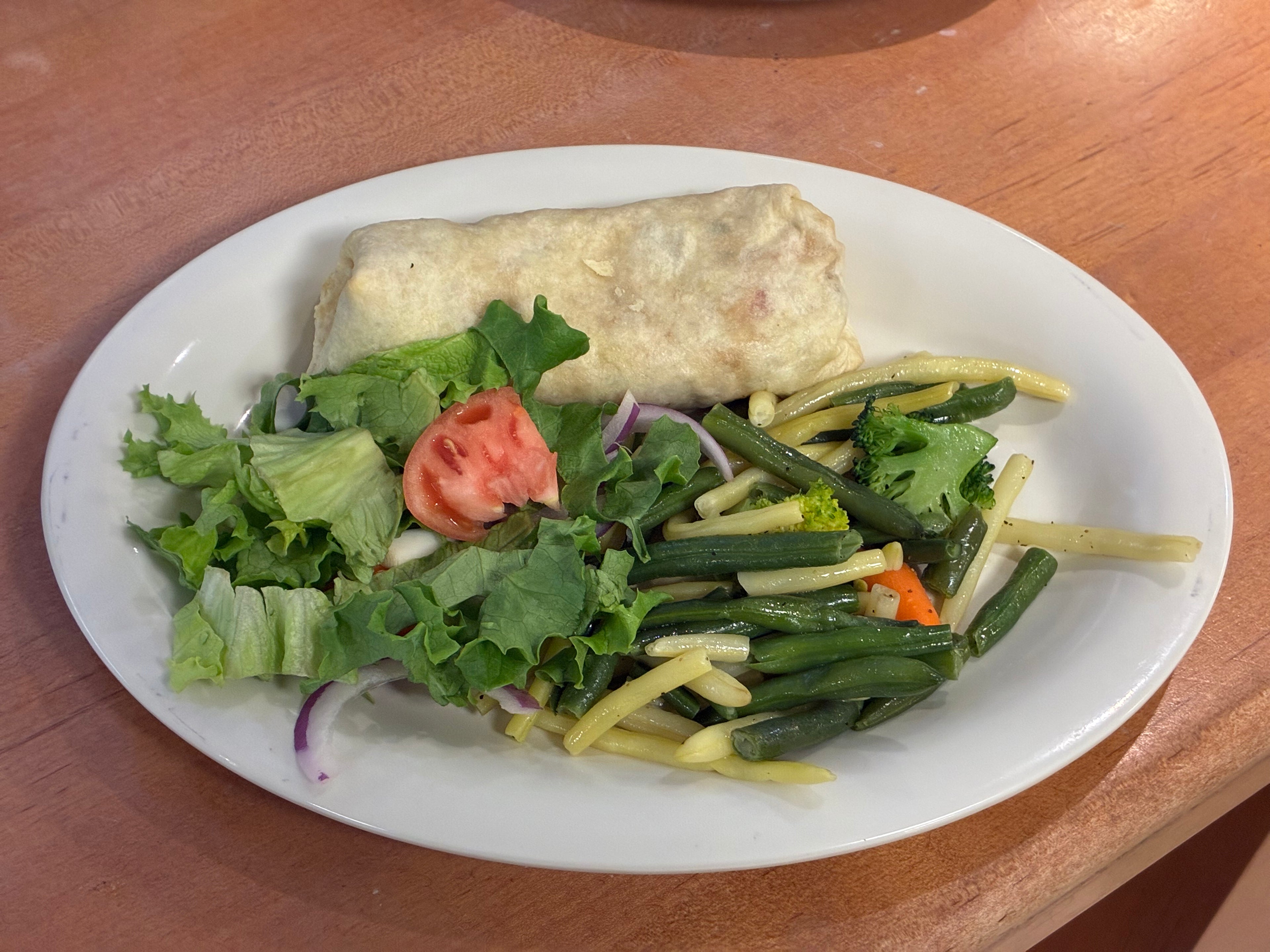 Vegetable and Black Bean
Enchiladas