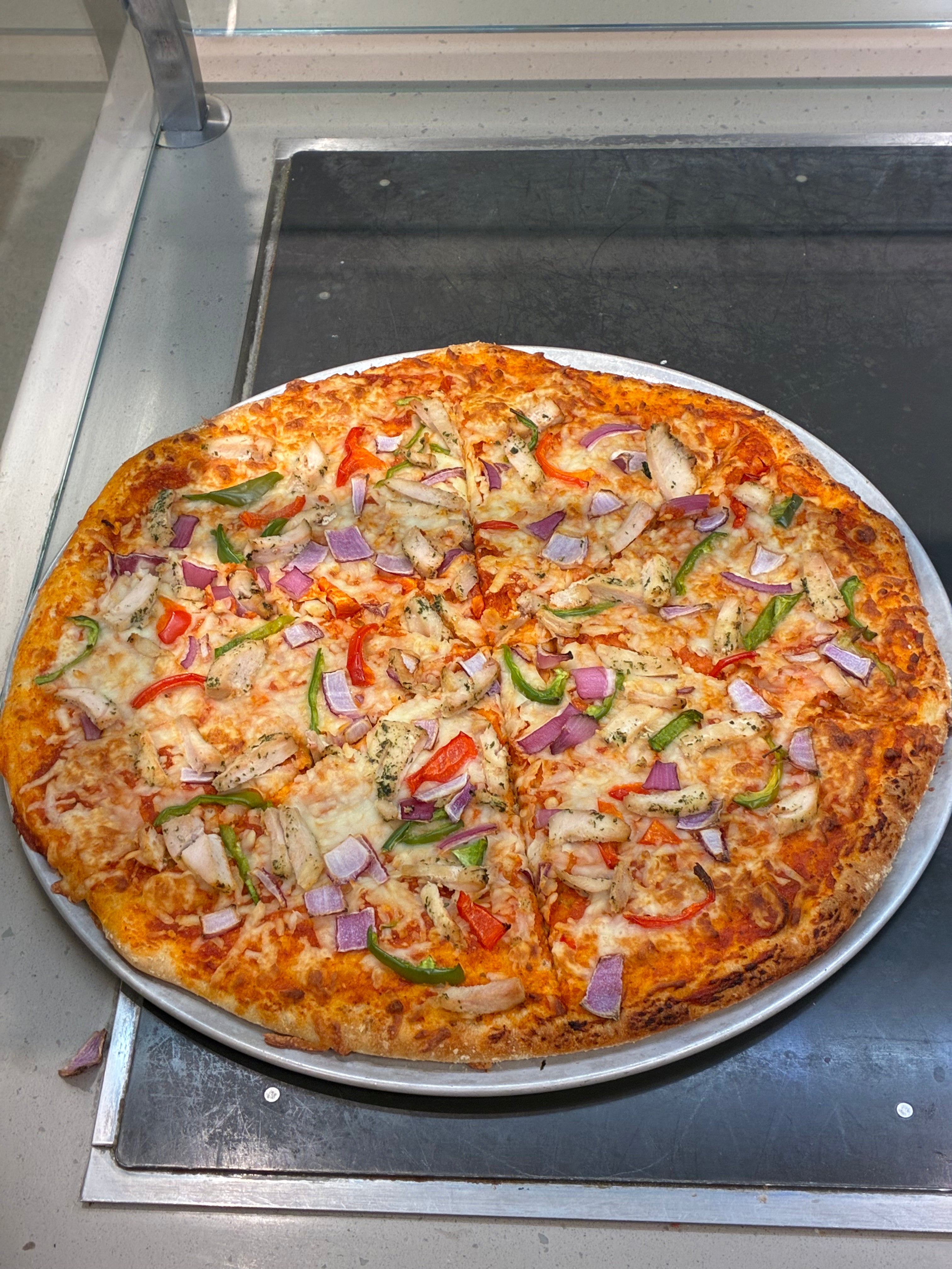 Chicken Pizza Slice
