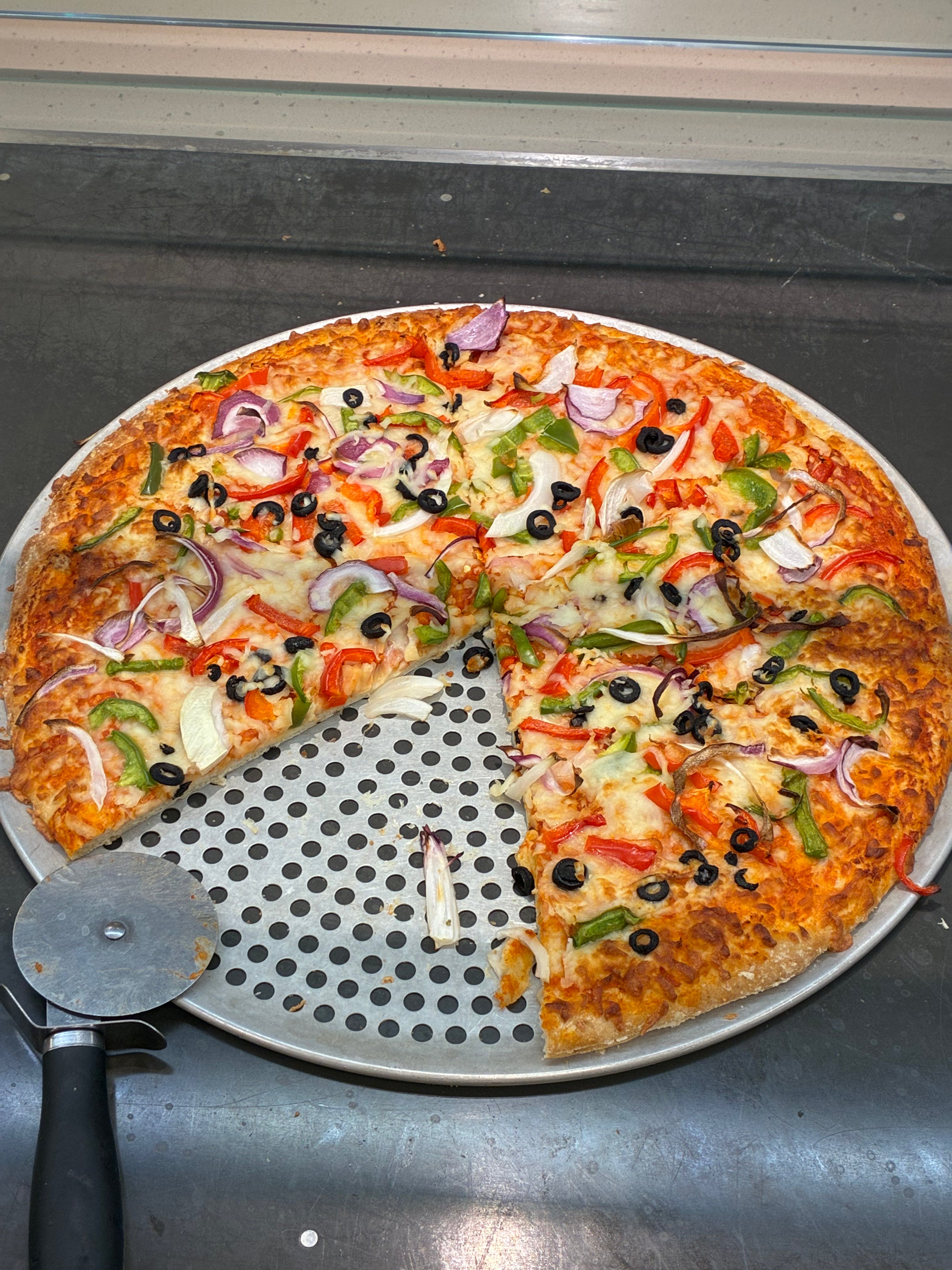Veggie Pizza Slice