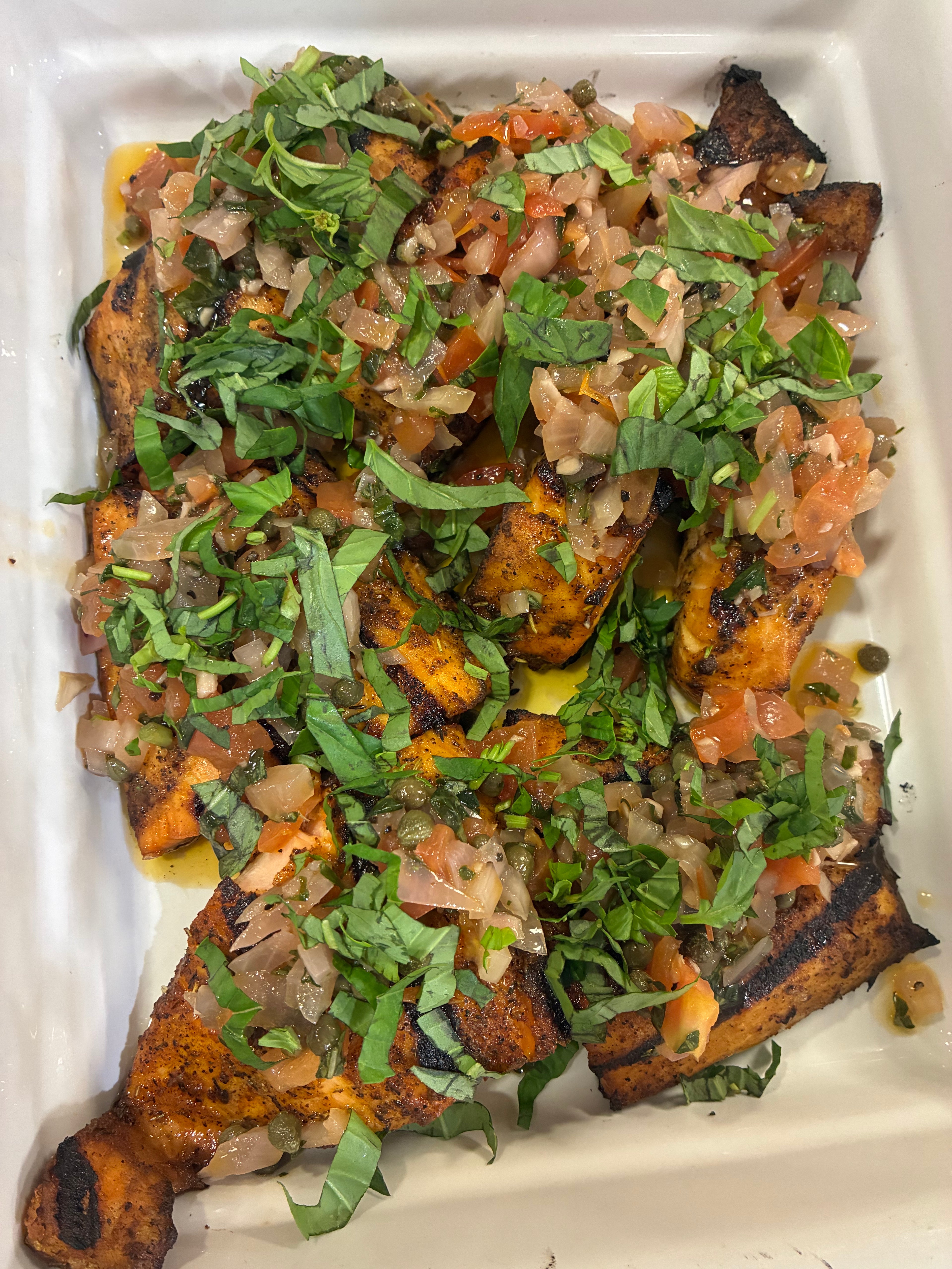 LEMON & GARLIC SALMON