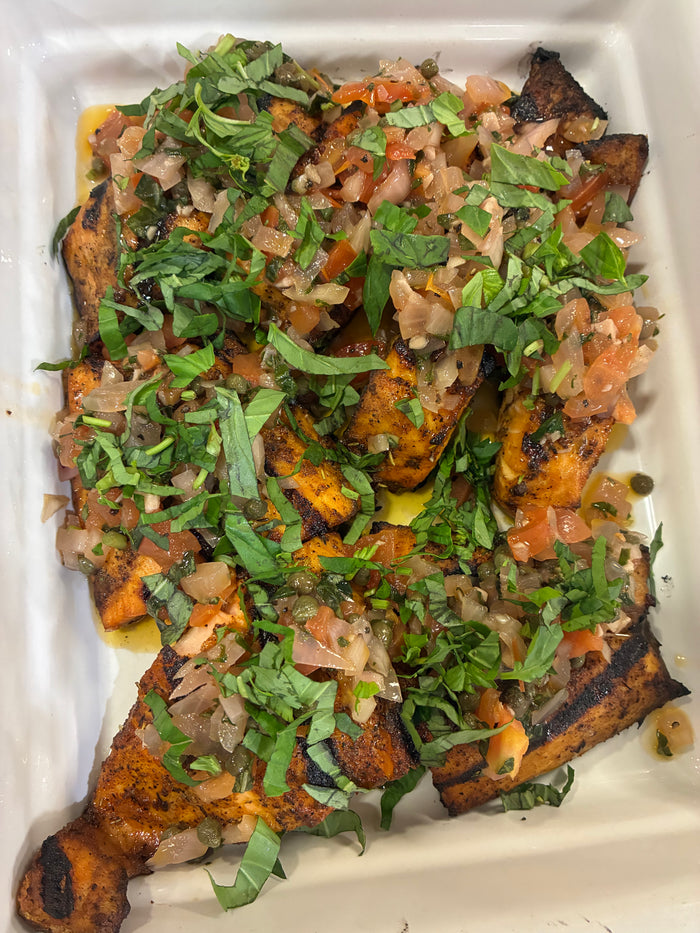 LEMON & GARLIC SALMON