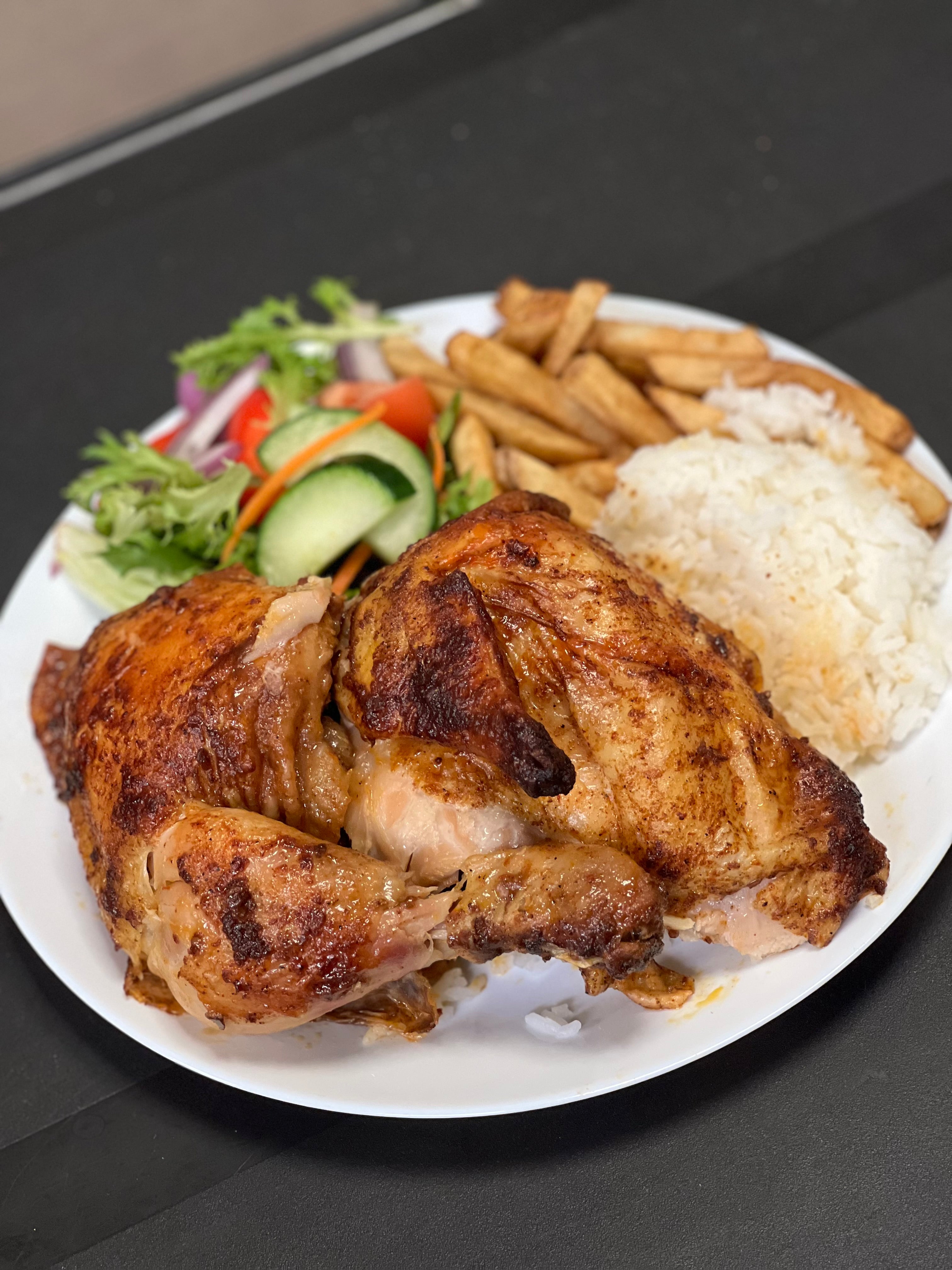 Half Chicken With Sides